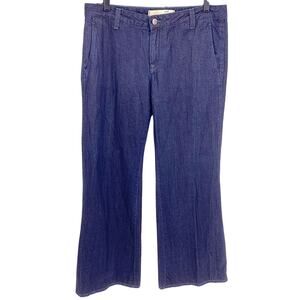 Agave Nectar Dark Wash Wide Leg Trouser Jeans Size 31